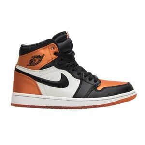 Wmns Jordan 1 retro high of satin shattered backboard size us 6 women’s